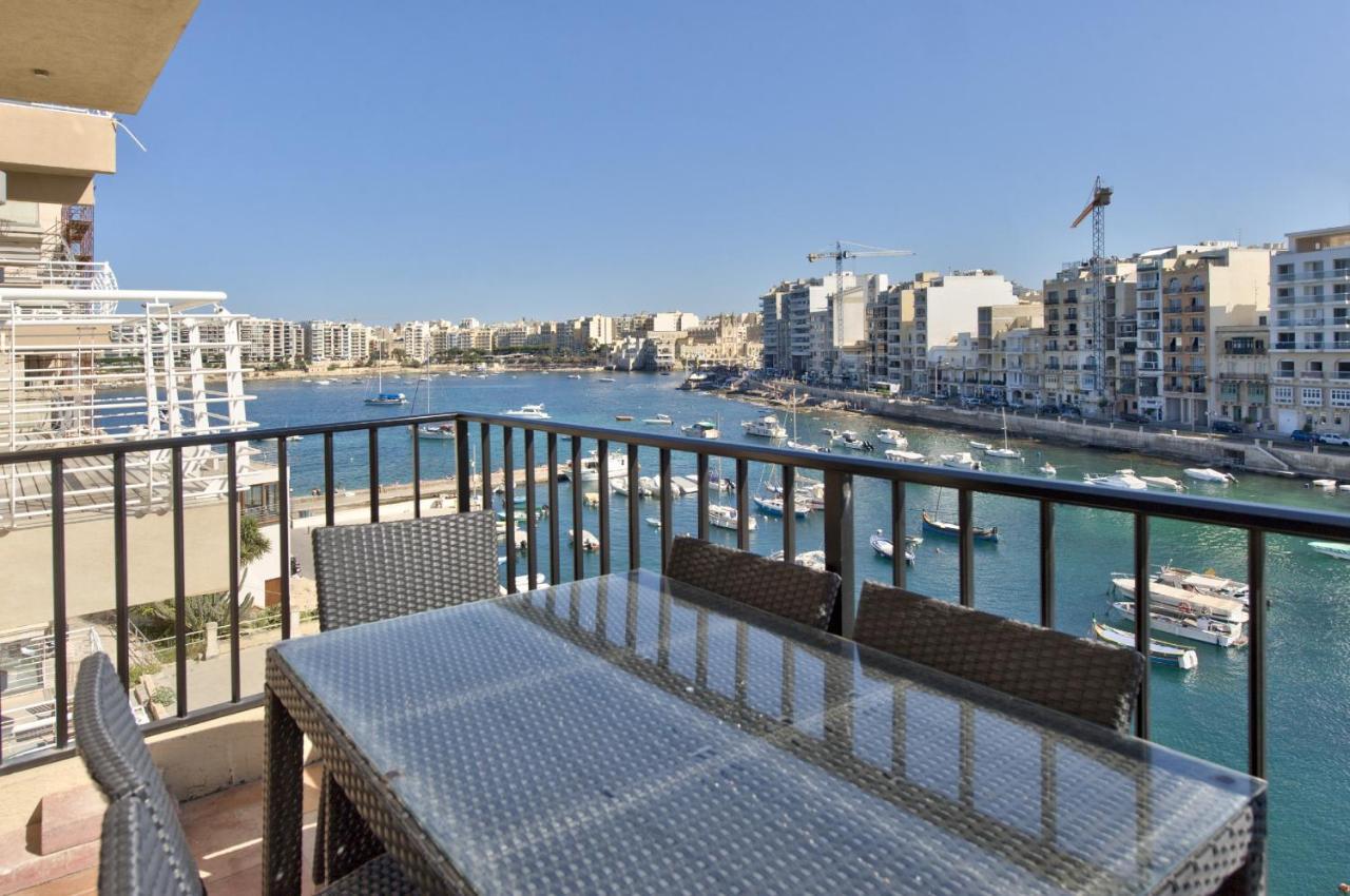 Spinola Court - Stunning Seaview Apartment & Penthouse On Spinola Bay By Shortletsmalta Saint Julian's Exterior photo