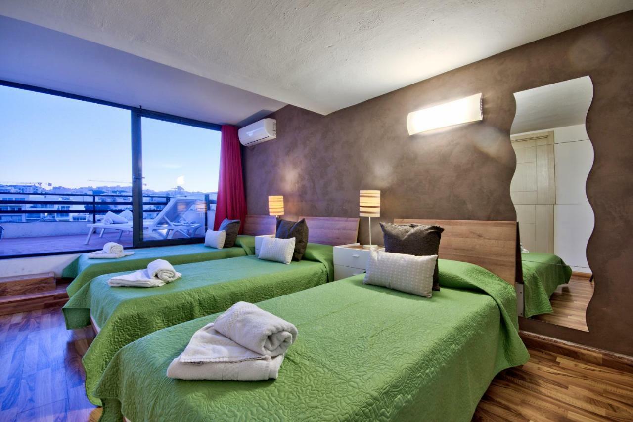 Spinola Court - Stunning Seaview Apartment & Penthouse On Spinola Bay By Shortletsmalta Saint Julian's Exterior photo