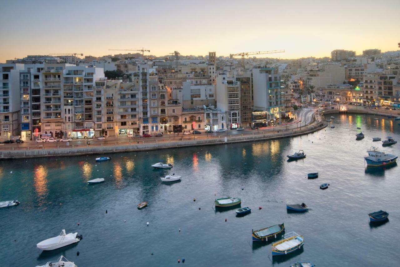Spinola Court - Stunning Seaview Apartment & Penthouse On Spinola Bay By Shortletsmalta Saint Julian's Exterior photo